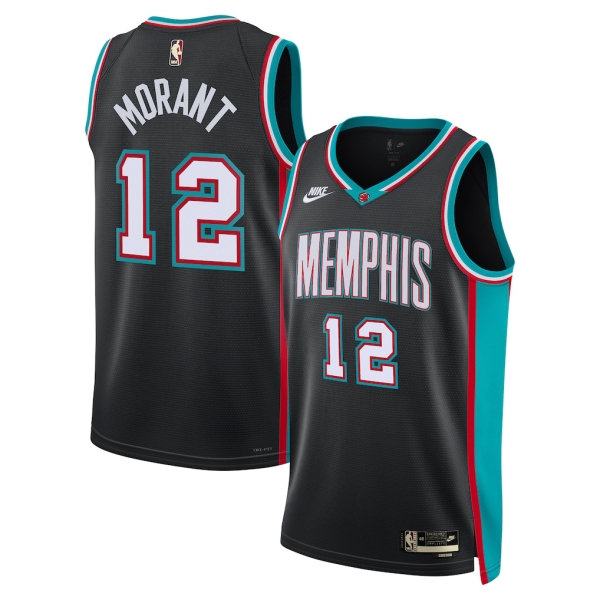 Memphis Grizzlies Trikot Ja Morant Nike 2025-26 Classic Edition Schwarz Swingman - Herren